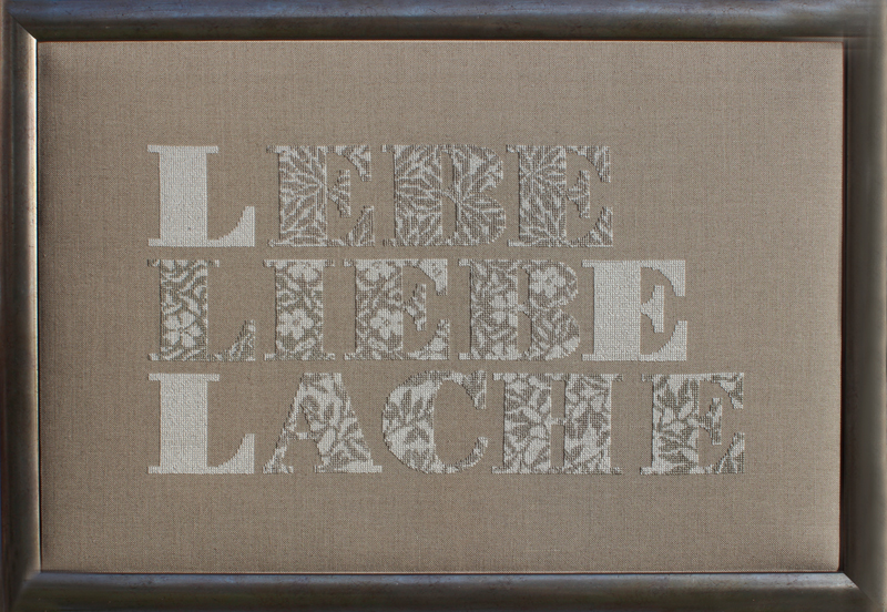 LEBE - LIEBE - LACHE