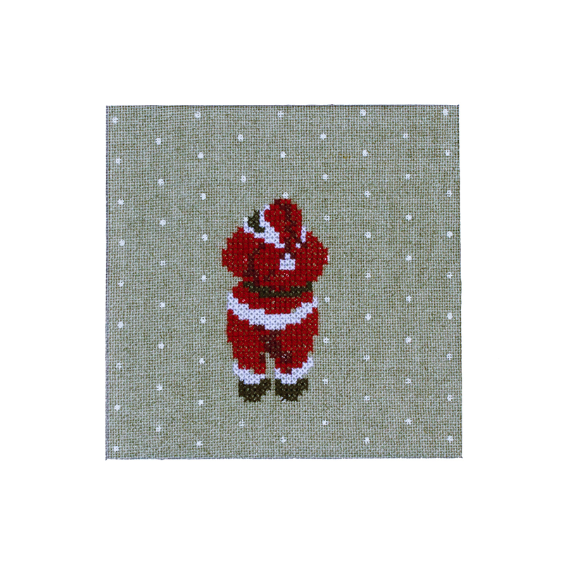 Stickpackung Nikolaus von hinten