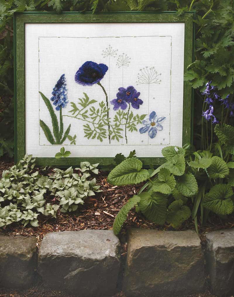 Stickbuch BLUMENBEET
