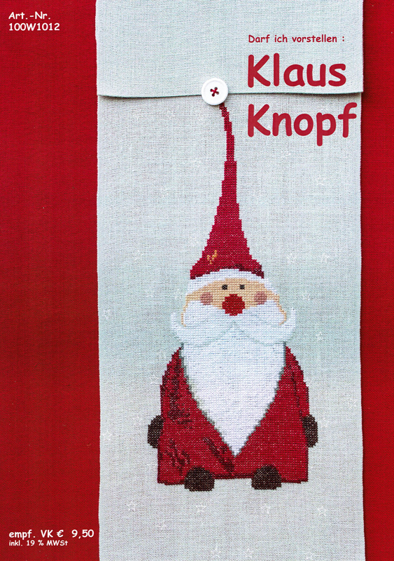 Einzelanleitung Nikolaus Klaus Knopf