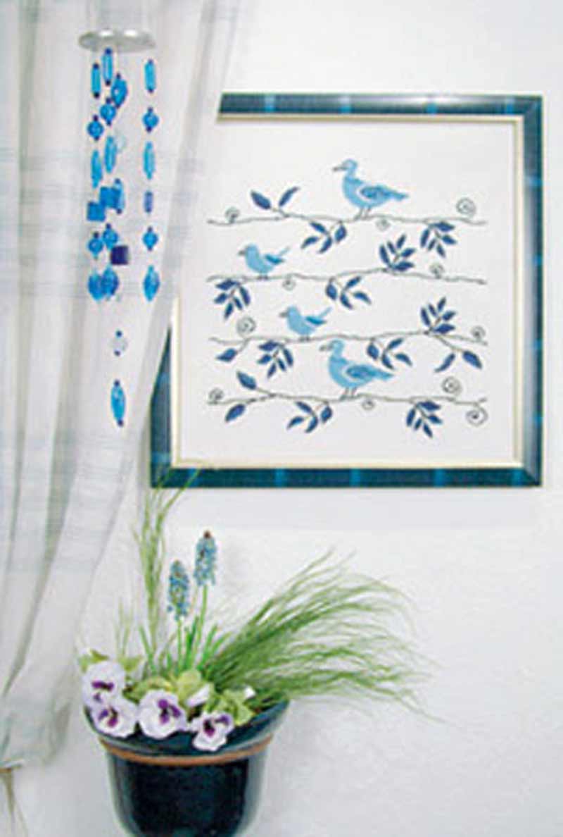 Stickbuch Blaue Wunder