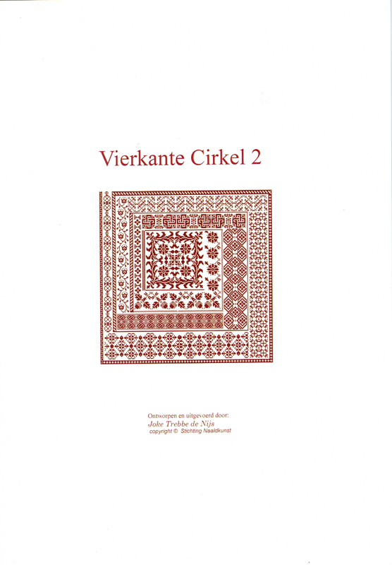 Kreuzstichanleitung VIERKANTE CIRKEL 2