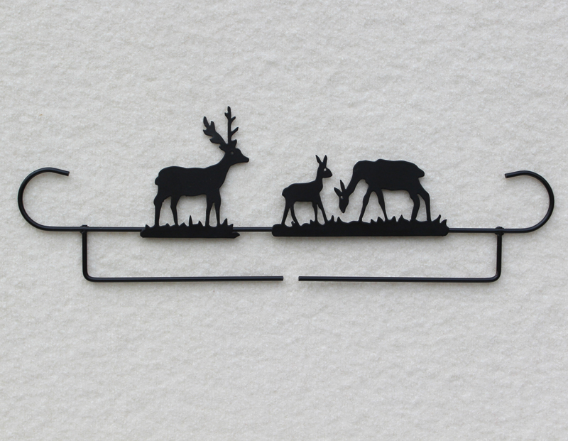 Drahthänger 'Hirsch und Rehe'