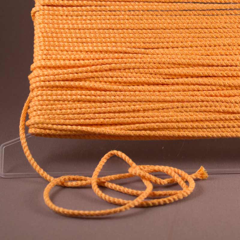 Leinenkordel mandarin Farbe 233