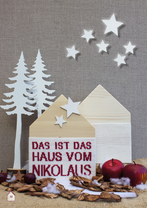 Stickbuch DAS IST DAS HAUS VOM NIKOLAUS