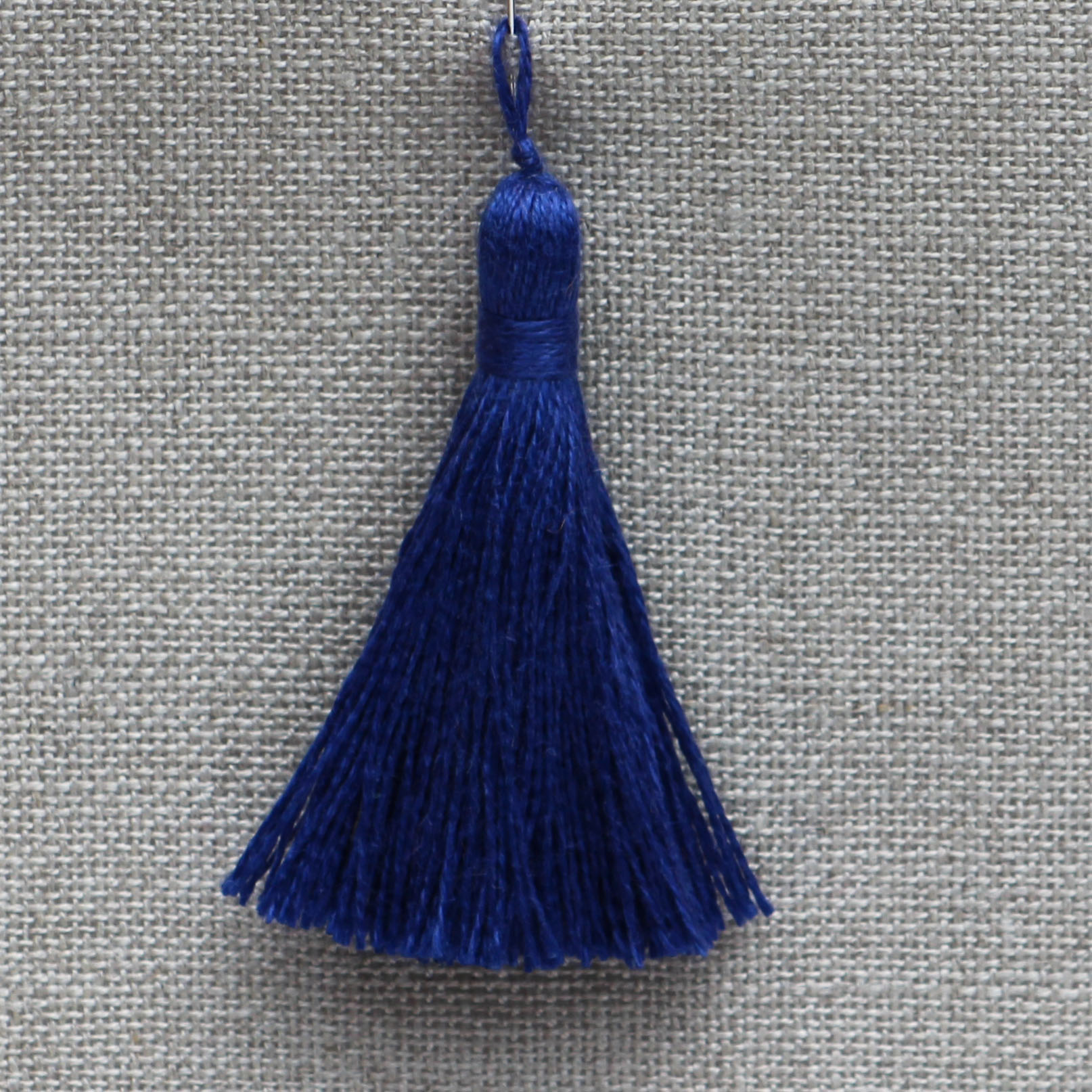 Leinenquast blau