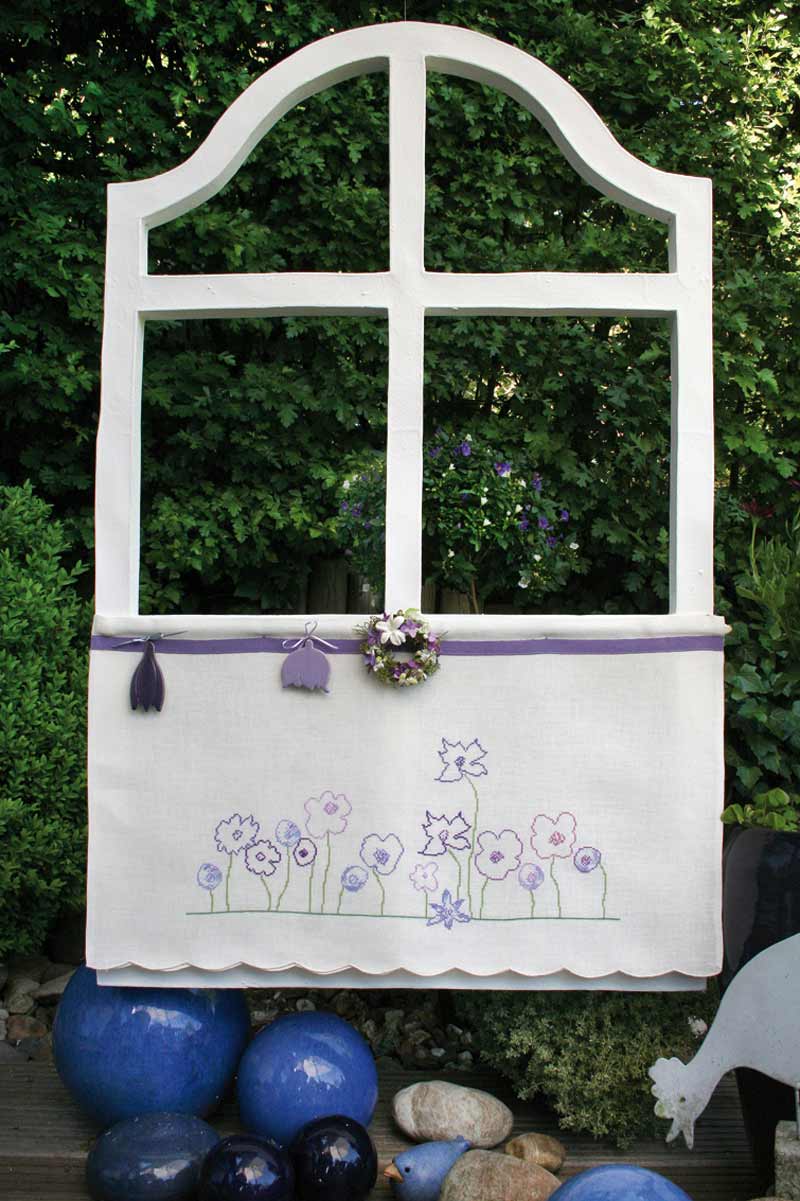 Stickbuch BLUMENBEET