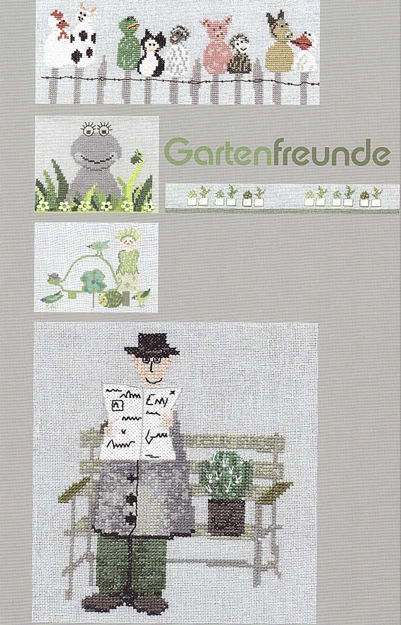 Stickbuch GARTENFREUNDE