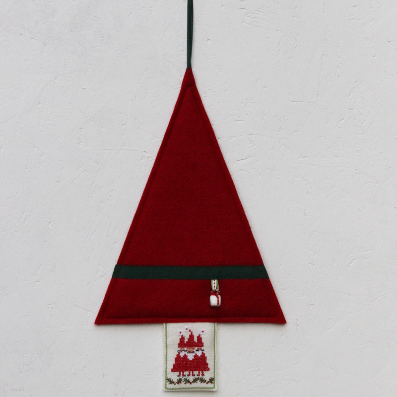 Materialpackung Tannenbaum rot