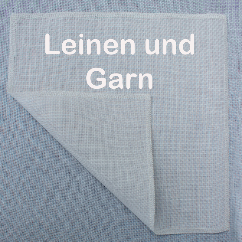 Leinen und Garn für Motiv 'Brautpaar'