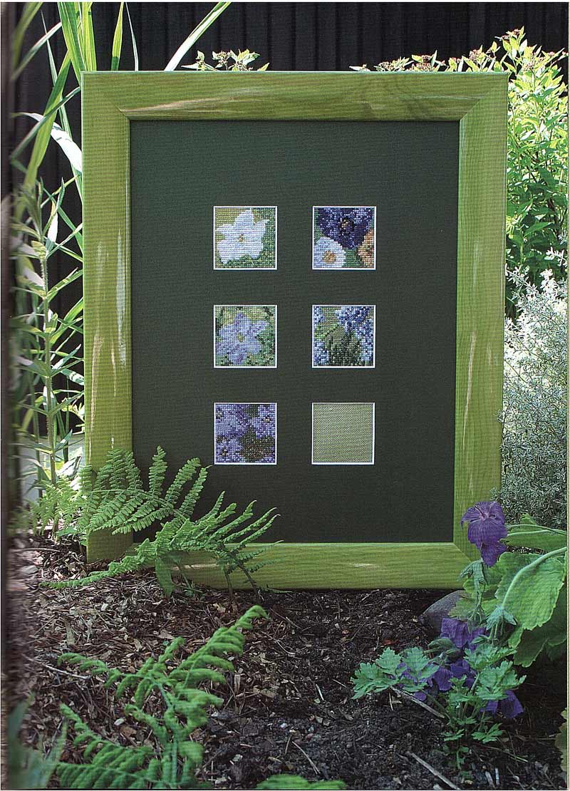 Stickbuch BLUMENBEET