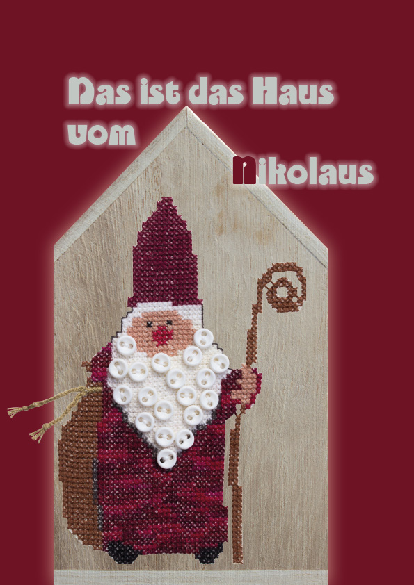 Stickbuch DAS IST DAS HAUS VOM NIKOLAUS